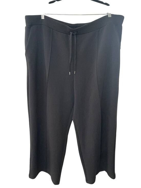 Calia Pants - Calia Soft Scuba Wide Leg Black Pants Women's Size 3X MSRP$88 NWT